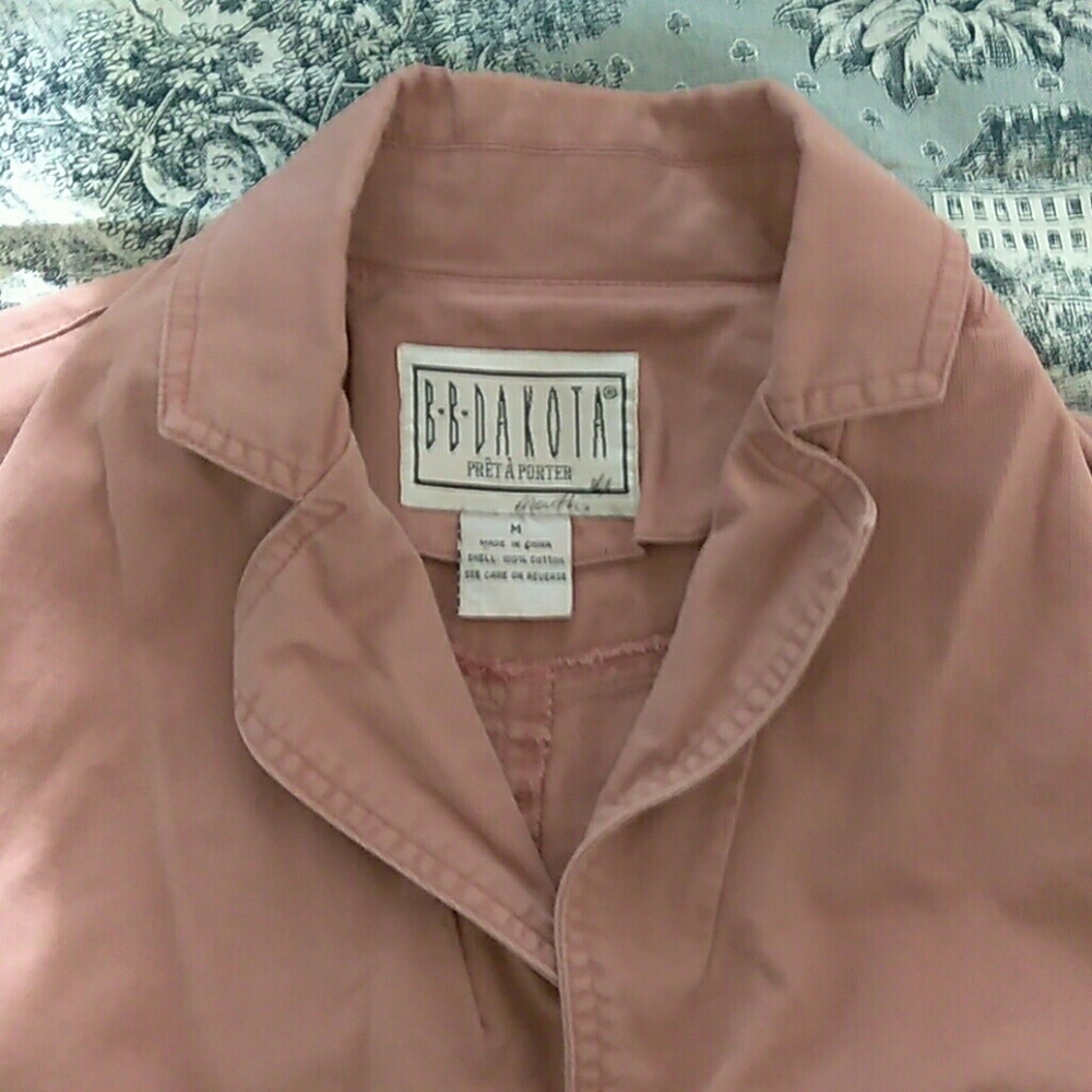 BB Dakota vintage pink blazer jacket size medium - Picture 8 of 8